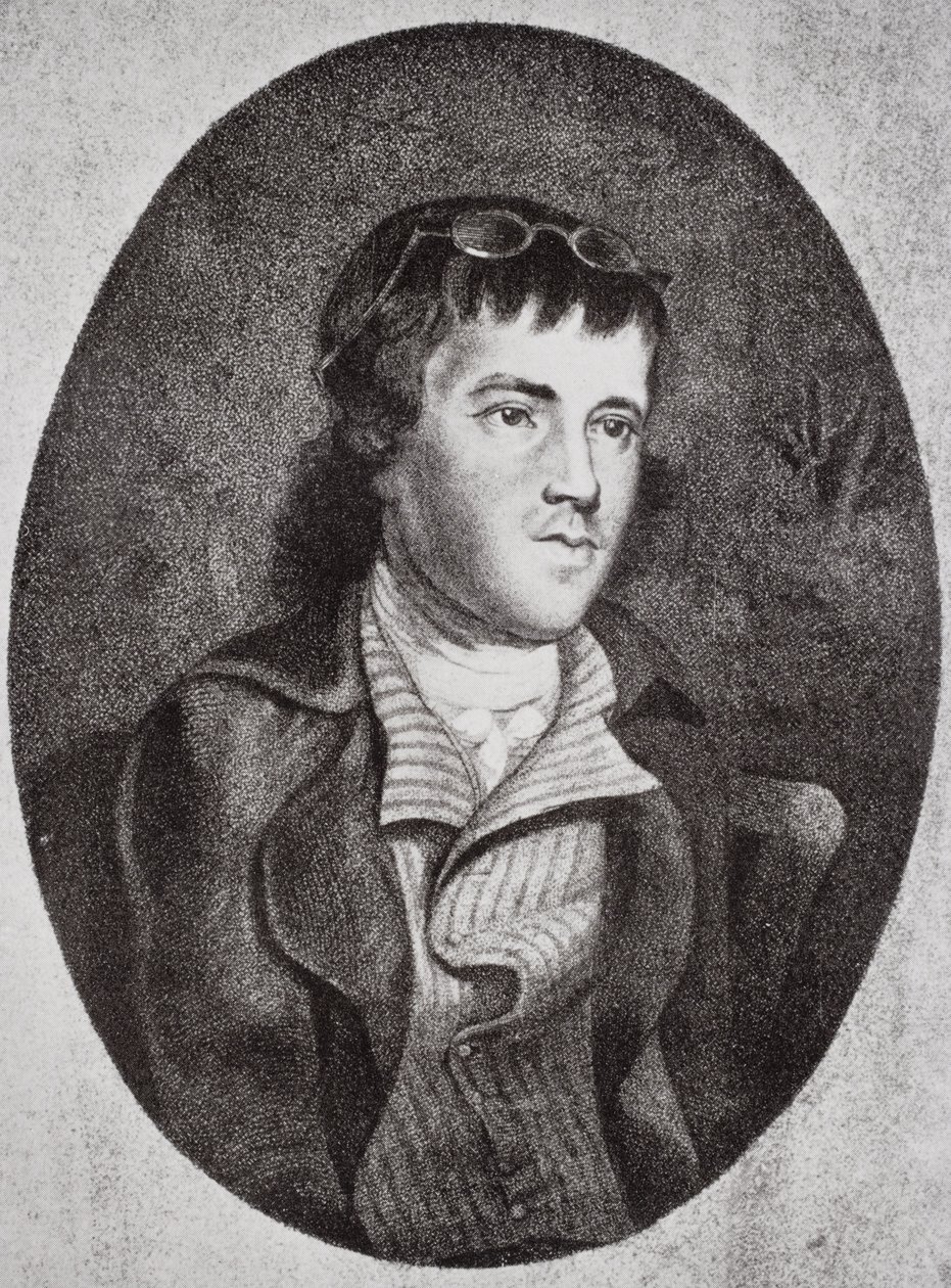 George Dyer (1755-1841) 40 éves, E.V. „The Life of Charles Lamb, Volume I” című művéből. Lucas, 1905-ben jelent meg alkotó: Joshua Cristall