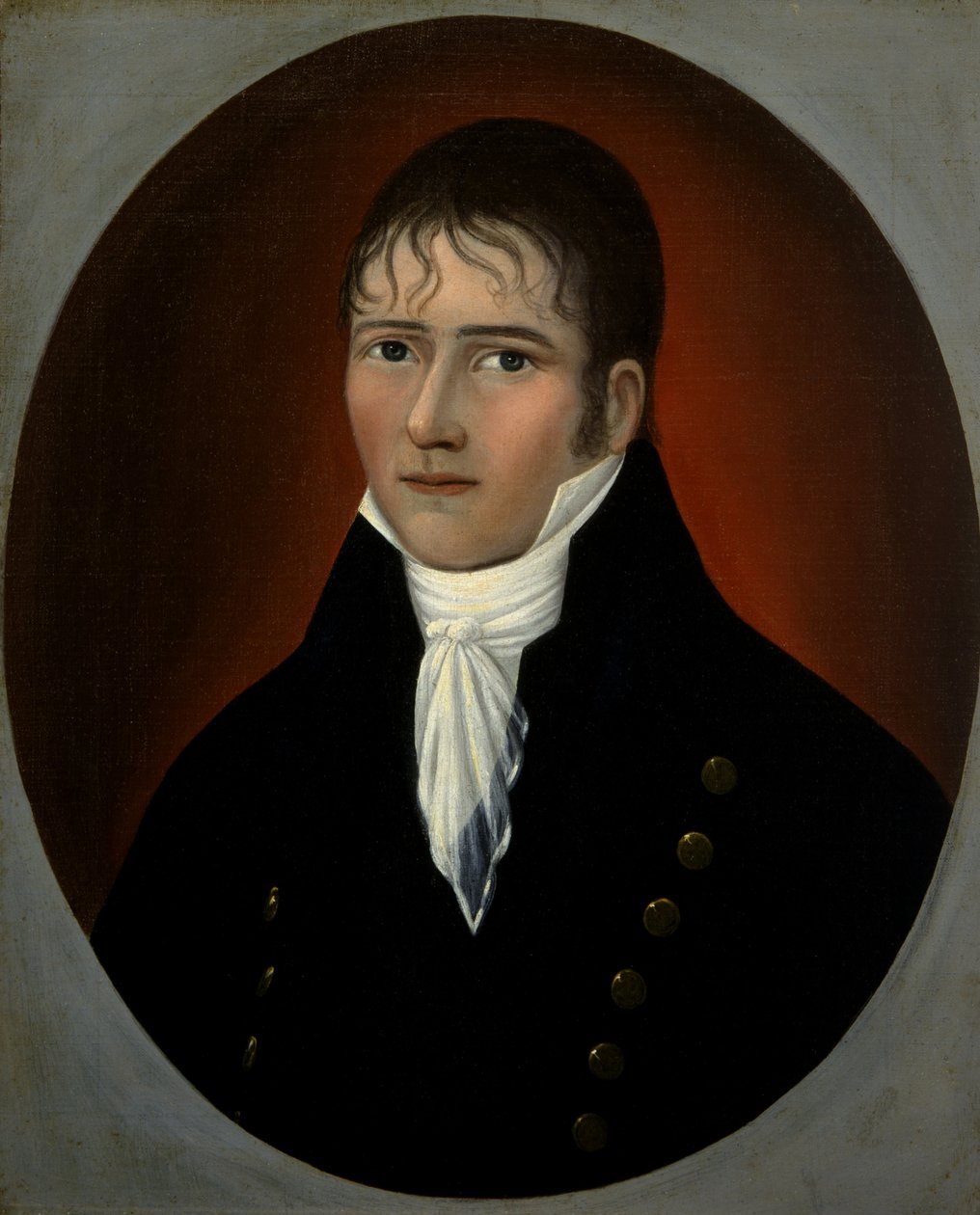 John Murphy tengeri kapitány portréja alkotó: Joshua Johnson
