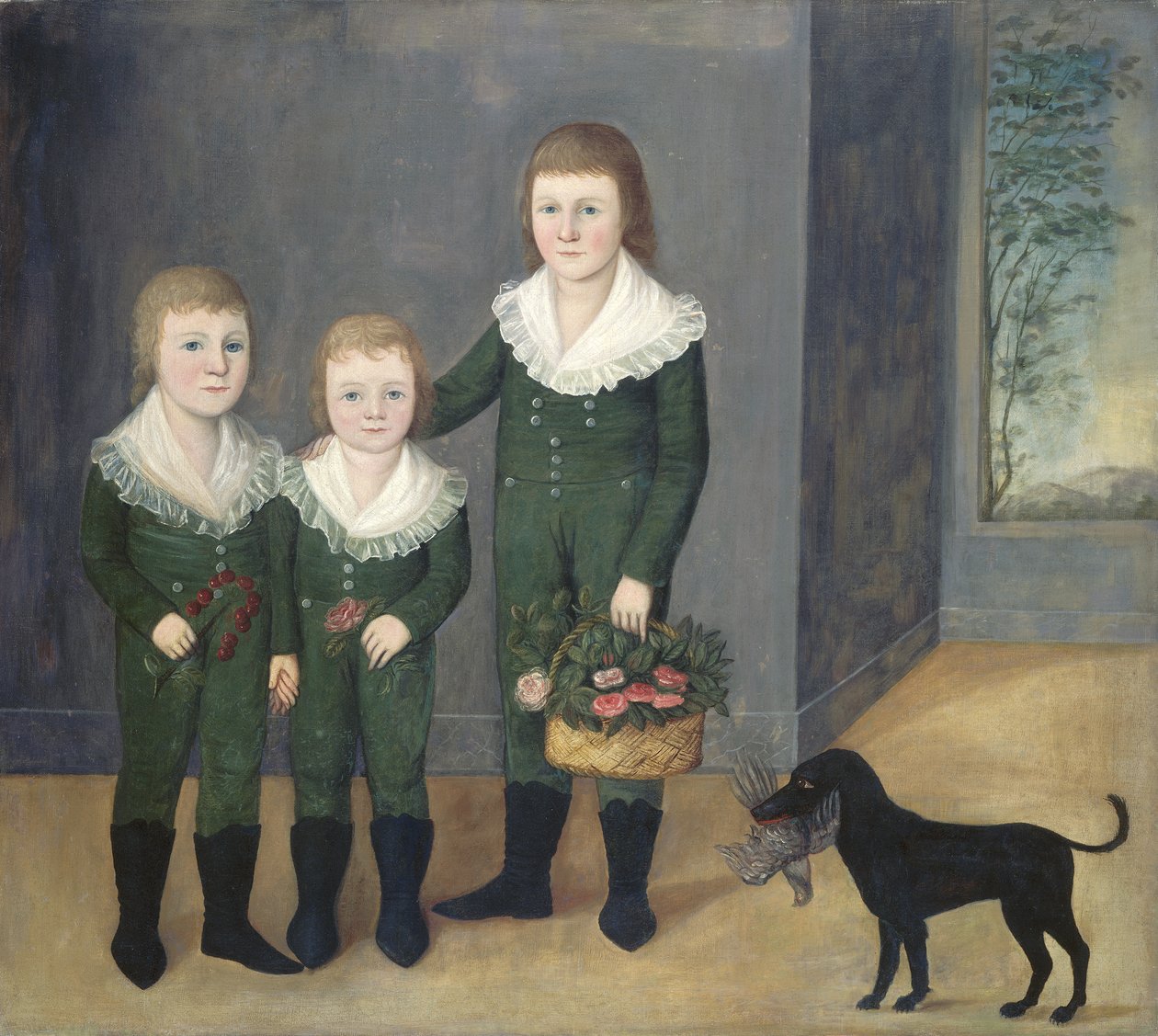 The Westwood Children c.1807 alkotó: Joshua Johnson