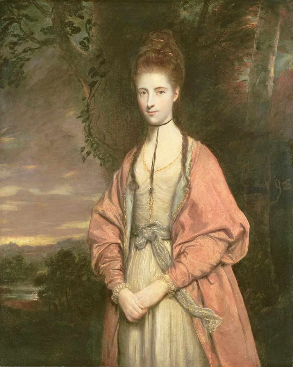 Anne Seymour Damer (1749-1828), 1773 alkotó: Joshua Reynolds