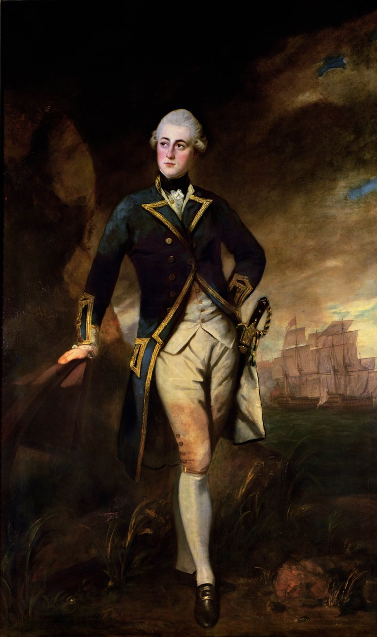 Lord Robert Manners kapitány, 1782 alkotó: Joshua Reynolds