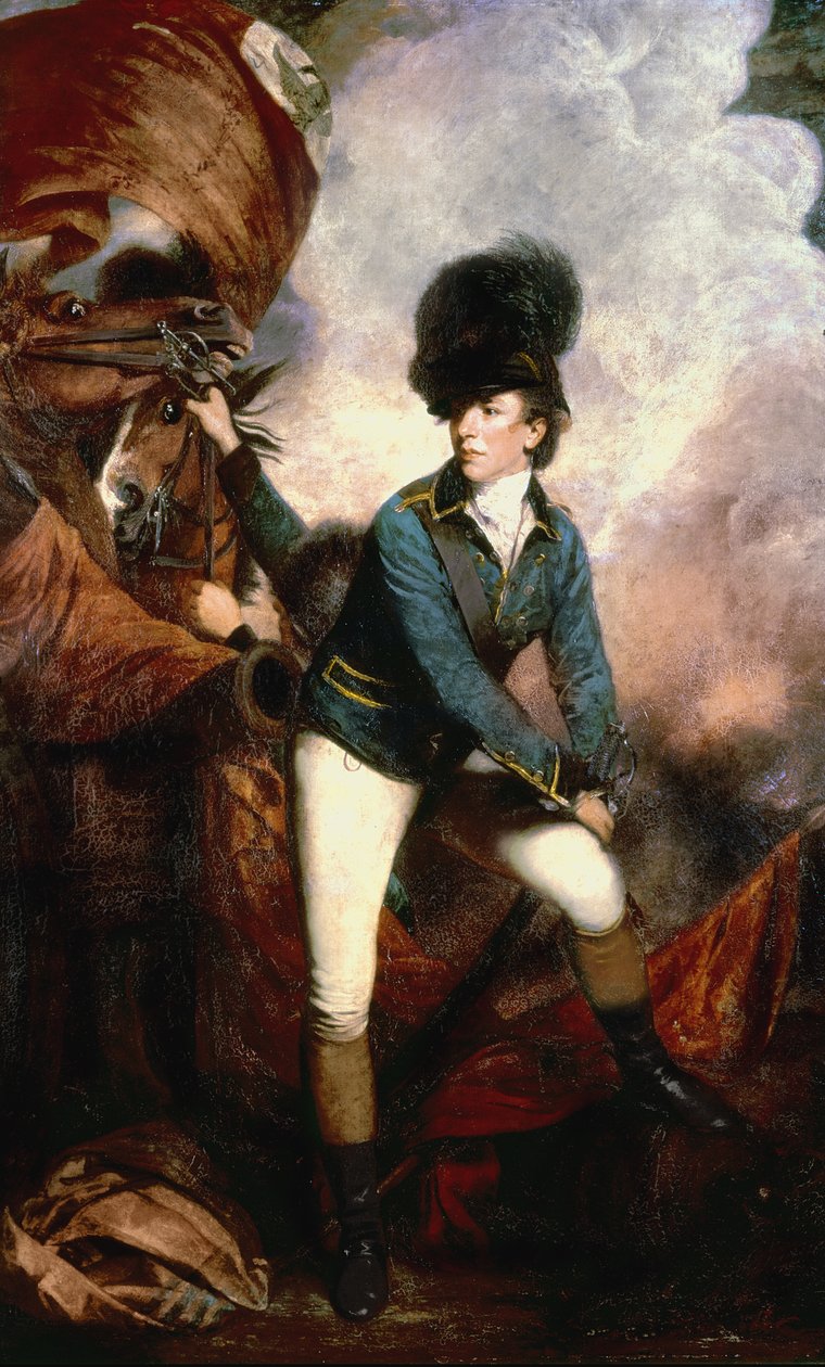 Banastre Tarleton ezredes (1754-1833) 1782 alkotó: Joshua Reynolds