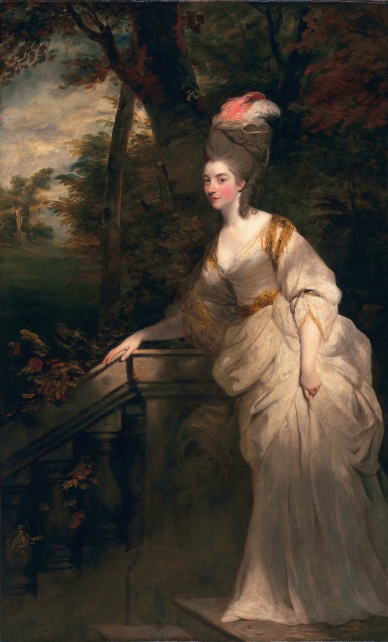 Georgiana Cavendish, Devonshire hercegnője, 1775-76 körül alkotó: Joshua Reynolds