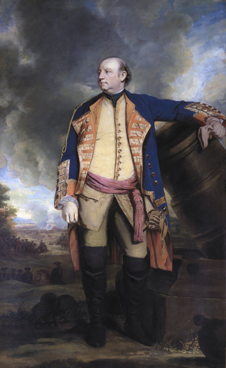 John Manners (1721-70) Granby marquess, 1763 körül alkotó: Joshua Reynolds