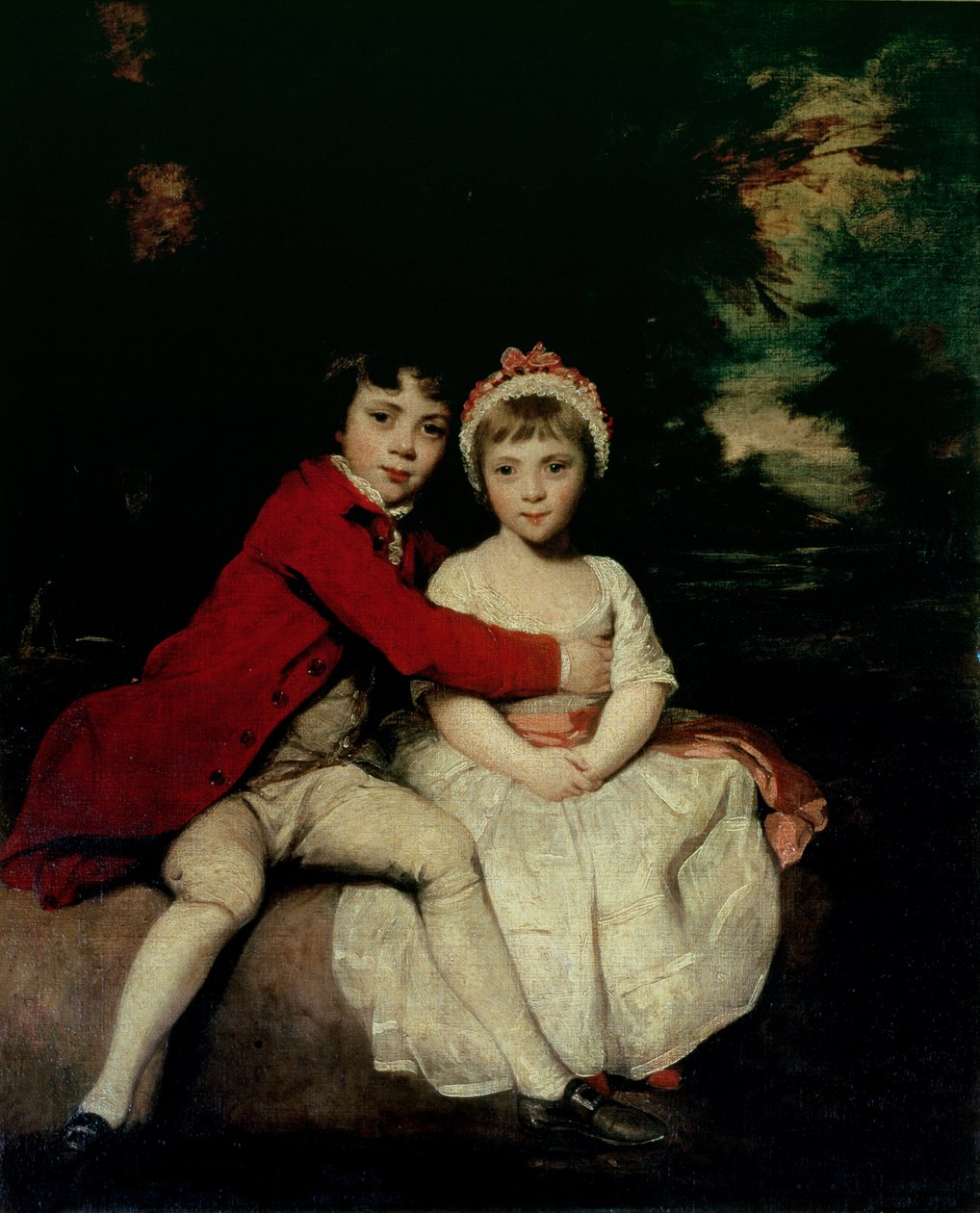 John Parker és nővére, Theresa, 1779 alkotó: Joshua Reynolds