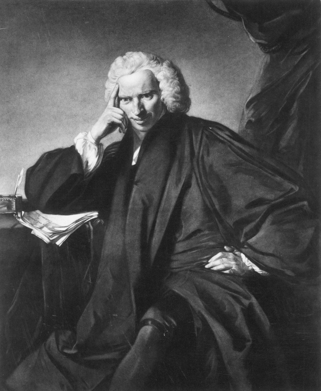 Laurence Sterne, Edward Fisher metszete alkotó: Joshua Reynolds