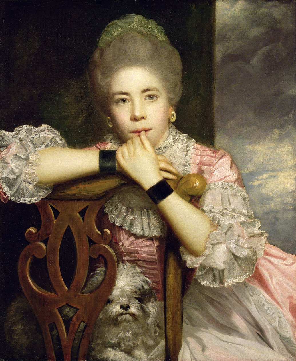 Mrs Abington mint Miss Prue Congreve "Szerelem a szerelemért" című filmjében, 1771 alkotó: Joshua Reynolds