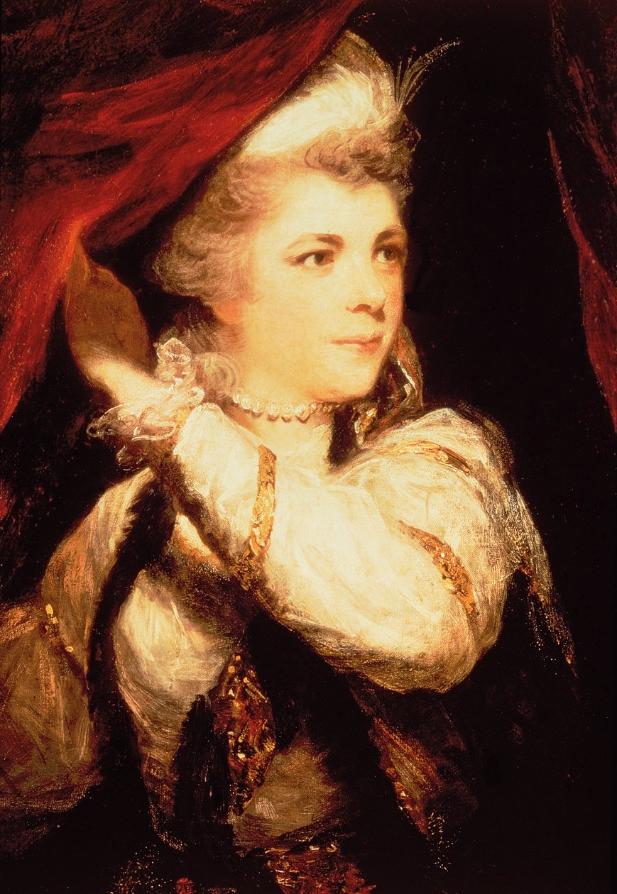 Mrs. Abington mint Roxana 1782-3 alkotó: Joshua Reynolds