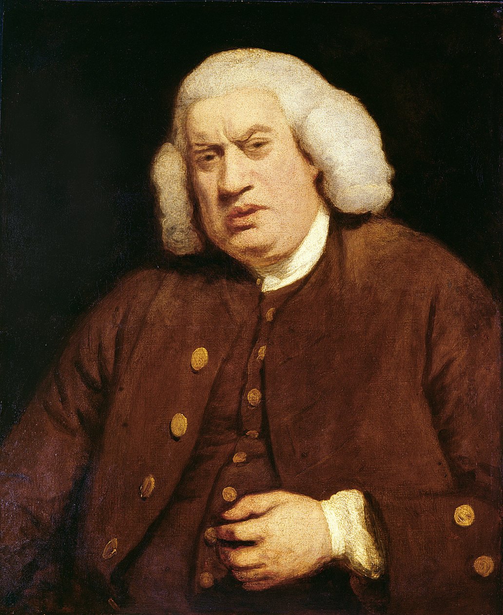 Dr. Samuel Johnson (1709-84) portréja alkotó: Joshua Reynolds