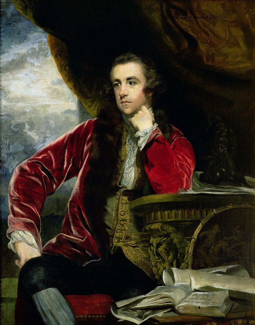 Francis Russell, Tavistock márki portréja (1767) alkotó: Joshua Reynolds