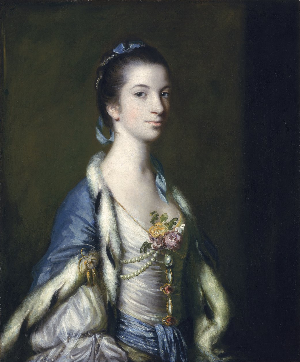 Egy hölgy portréja, 1758 alkotó: Joshua Reynolds