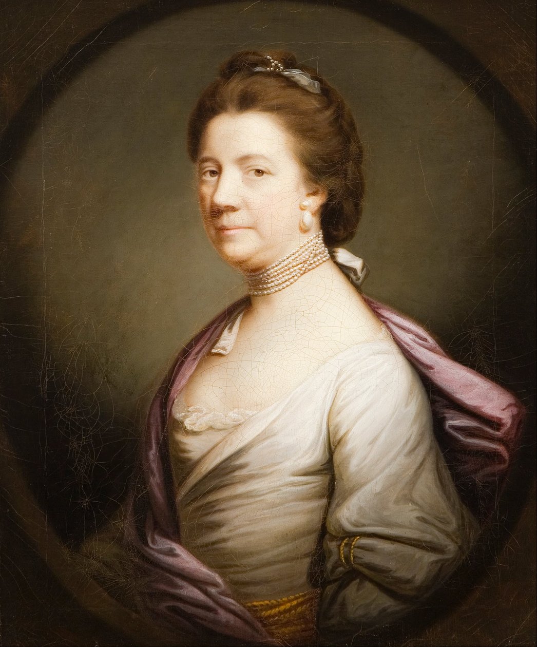 Egy fehér hölgy portréja alkotó: Joshua Reynolds