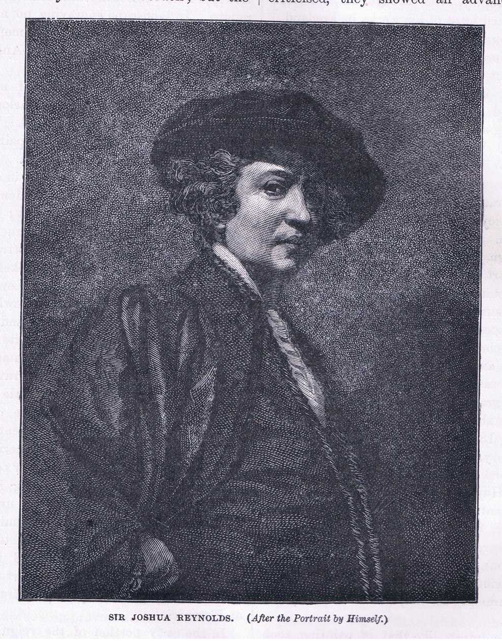 Önarckép alkotó: Joshua Reynolds