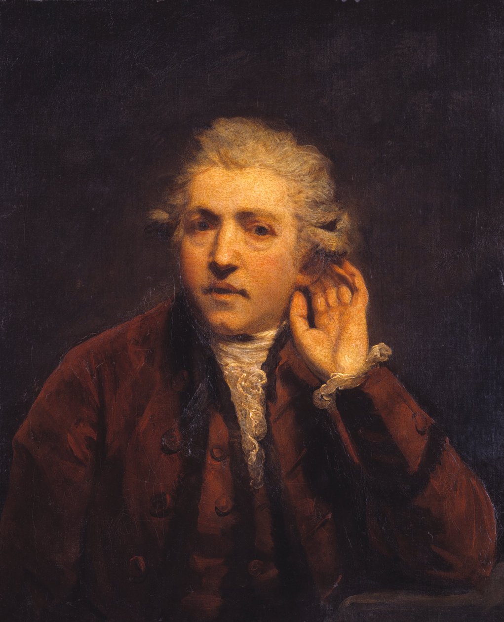 Önarckép süket emberként alkotó: Joshua Reynolds