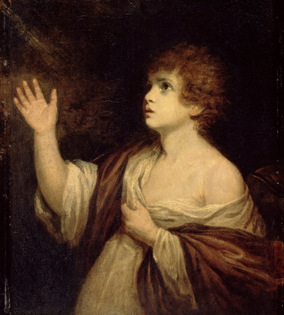 Sámuel elhívása alkotó: Joshua Reynolds