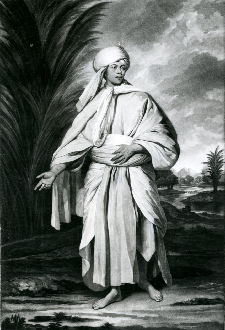 Omai, metszett John Jacobe alkotó: Joshua (after) Reynolds