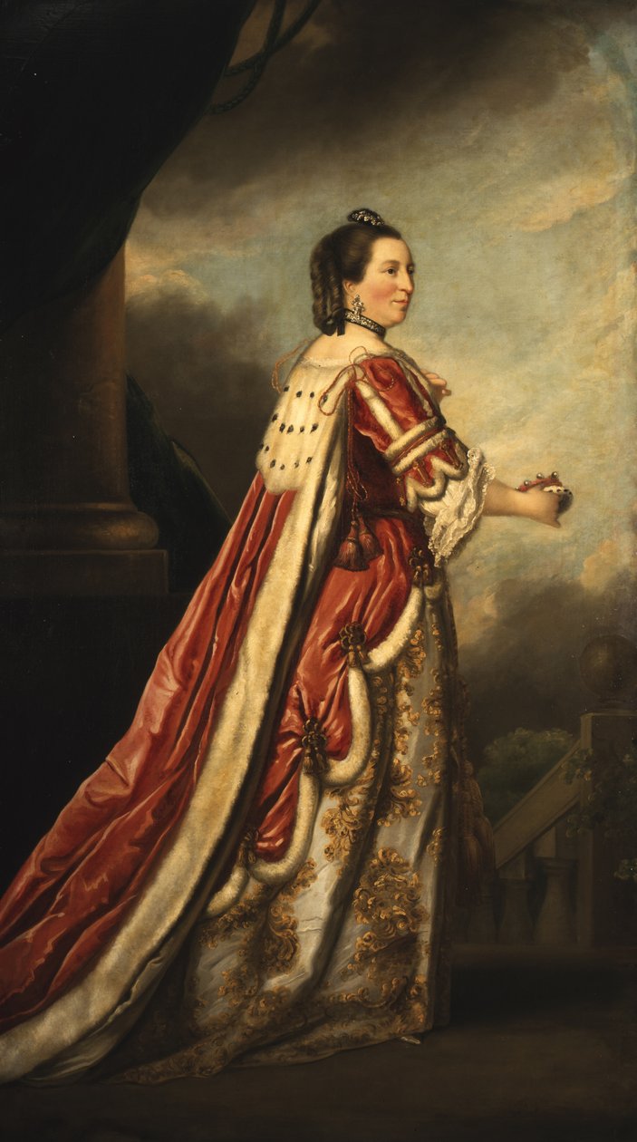 Erzsébet, Northumberland hercegnő portréja (olaj, vászon) alkotó: Joshua (after) Reynolds