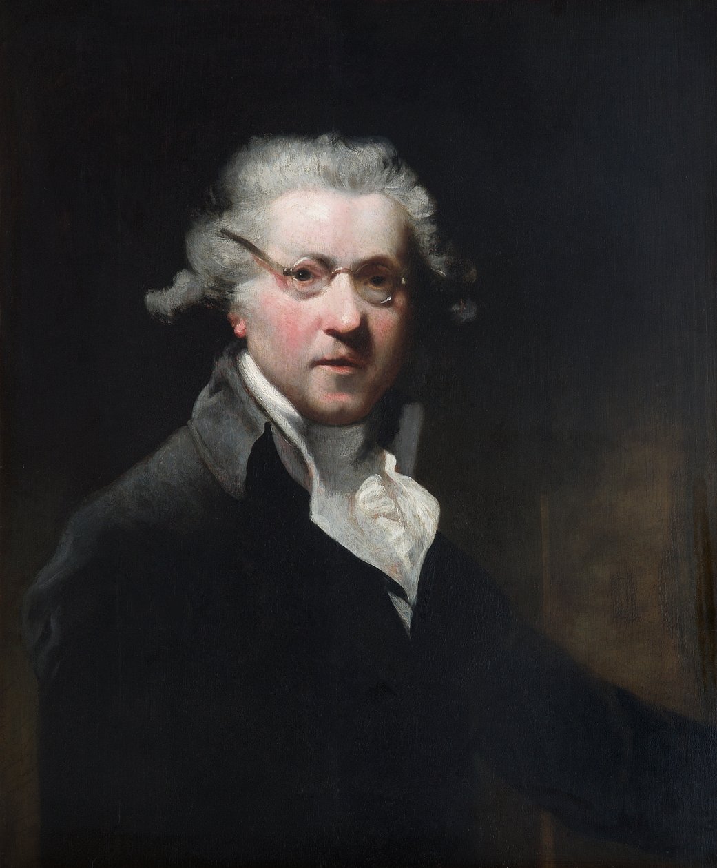 Önarckép, szemüveg, 1788 körül (olaj, panel) alkotó: Joshua (after) Reynolds