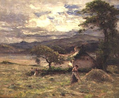Hayfield Llandudno közelében alkotó: Joshua Anderson Hague