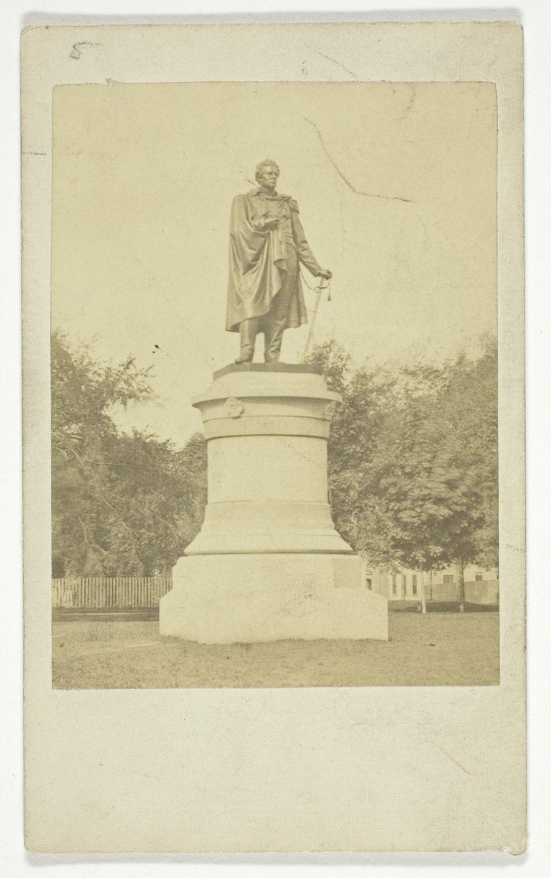 Matthew Perry kapitány szobra alkotó: Joshua Appleby Williams