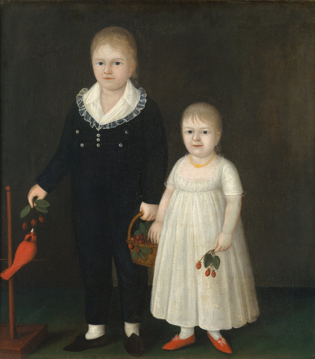 Edward és Sarah Rutter, kb. 1805. alkotó: Joshua Johnson