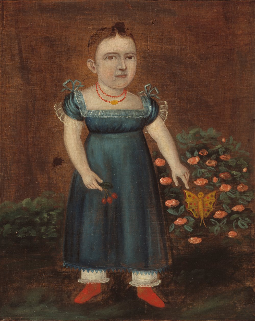 Adelia Ellender portréja, kb. 1803-1805. alkotó: Joshua Johnson