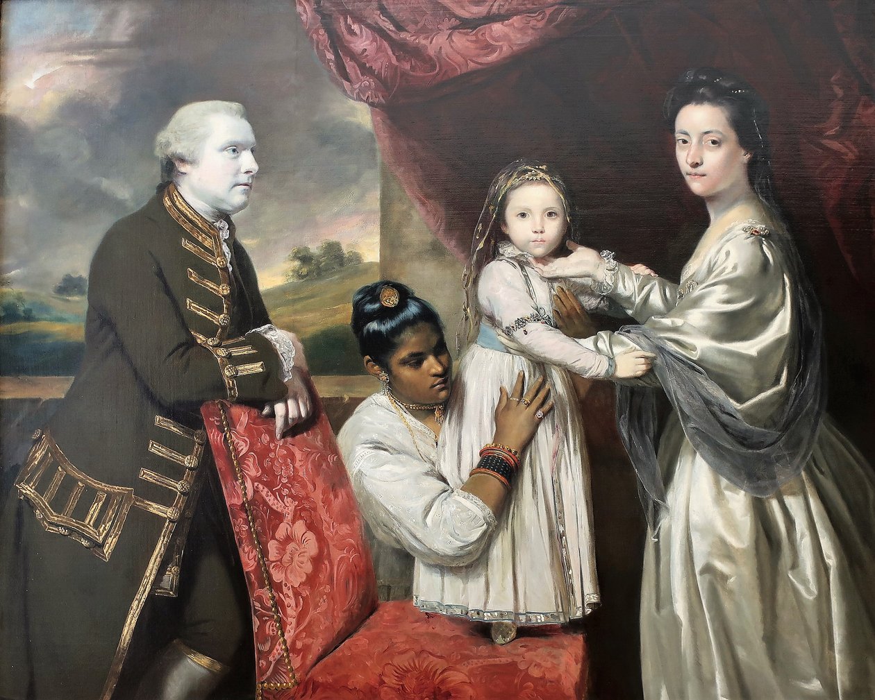 1765 Reynolds Hancock család alkotó: Joshua Reynolds