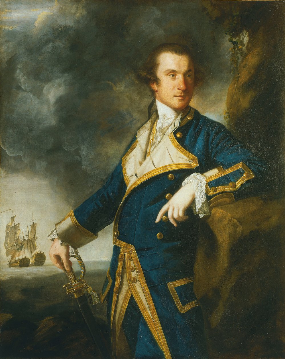 Alexander Hood admirális alkotó: Joshua Reynolds