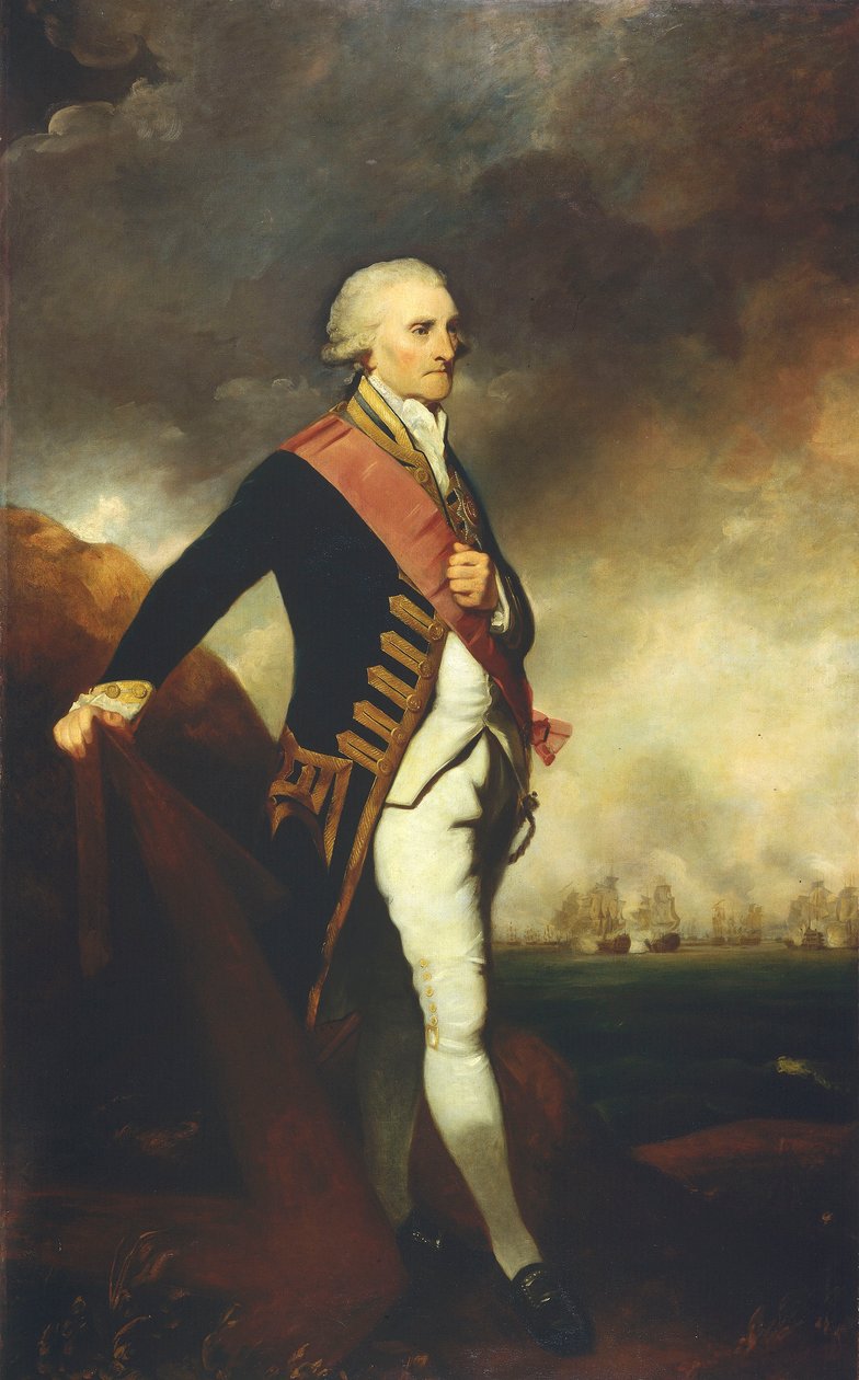 Lord George Brydges Rodney admirális alkotó: Joshua Reynolds