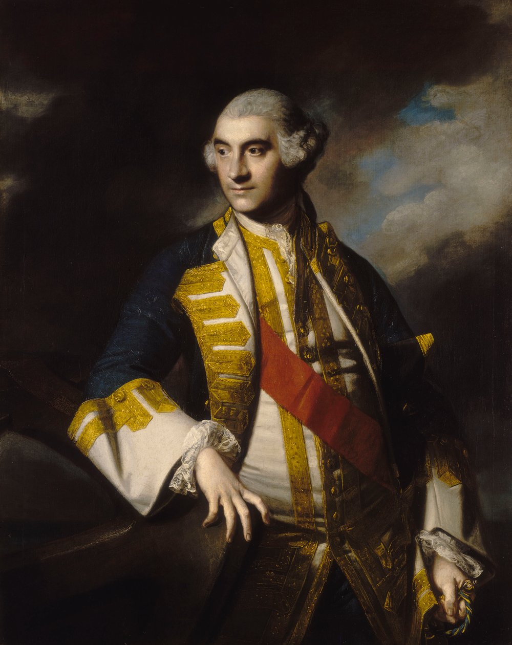Sir Charles Saunders admirális (1713-1775), 1765 körül (olaj, vászon) alkotó: Joshua Reynolds