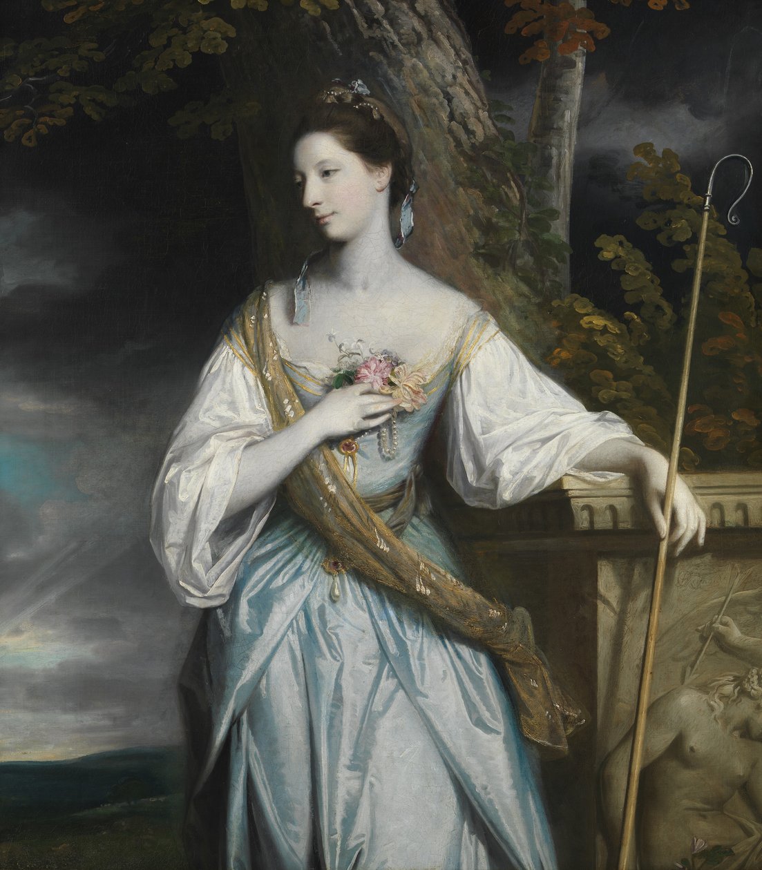 Anne Dashwood 1743-1830, Galloway későbbi grófnője, 1764. alkotó: Joshua Reynolds