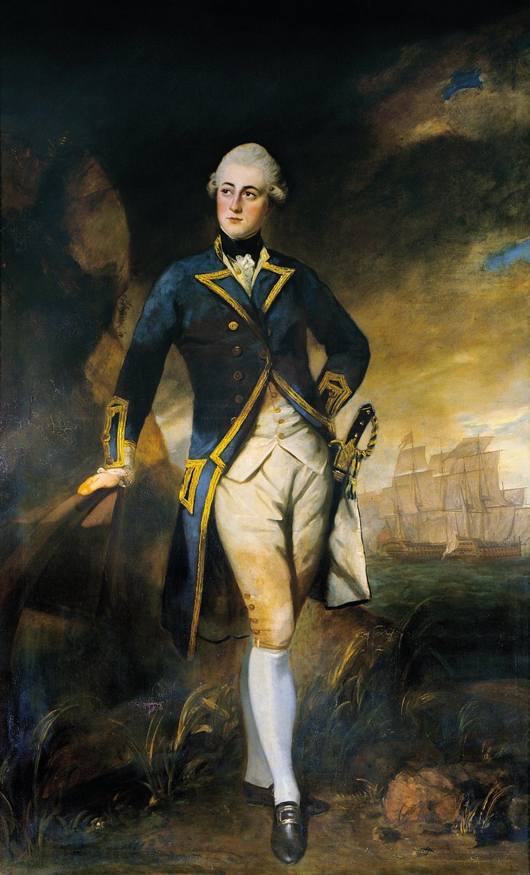 Lord Robert Manners kapitány alkotó: Joshua Reynolds