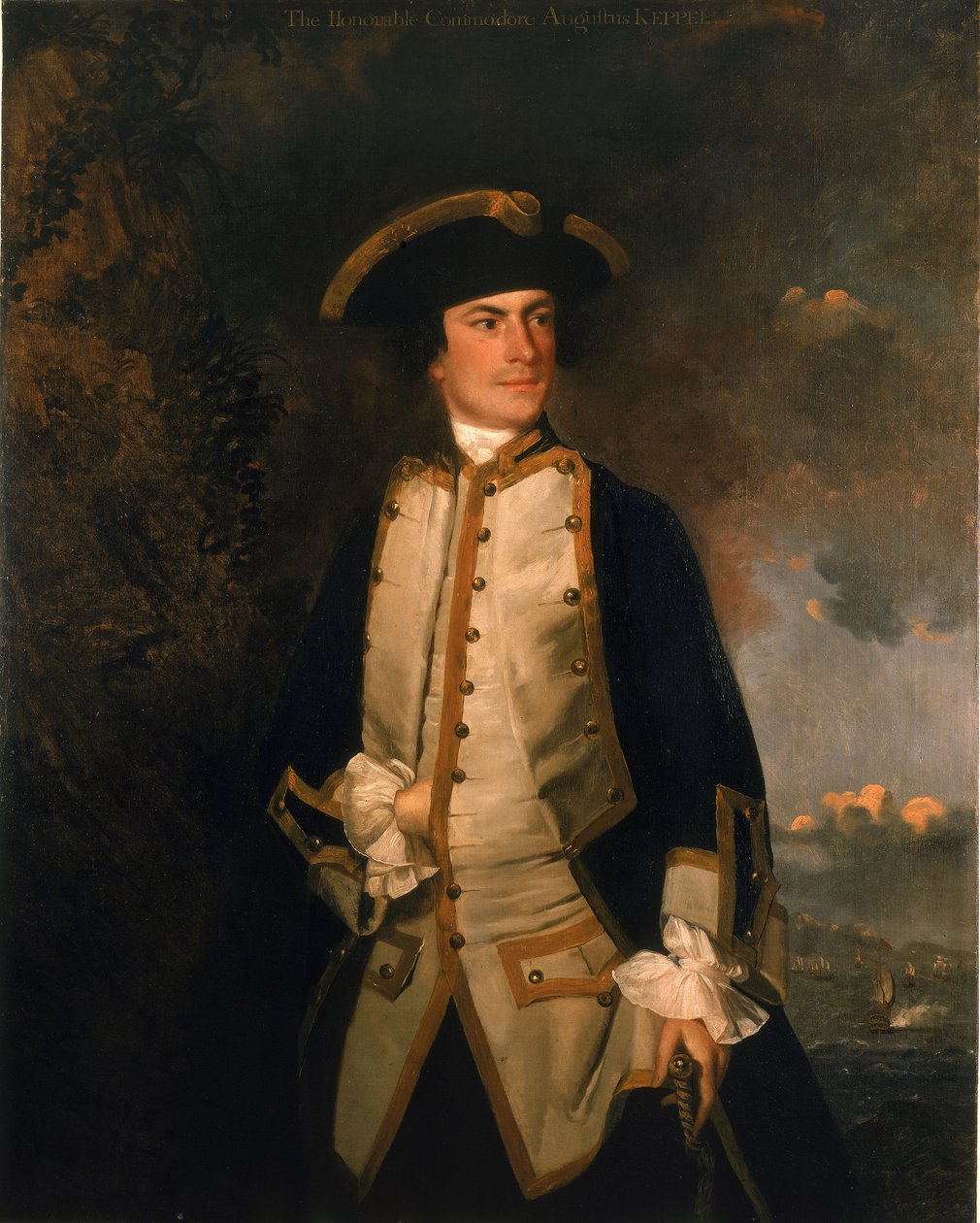 The Honourable Augustus Keppel (1725-1786) parancsnok (1725-1786) alkotó: Joshua Reynolds