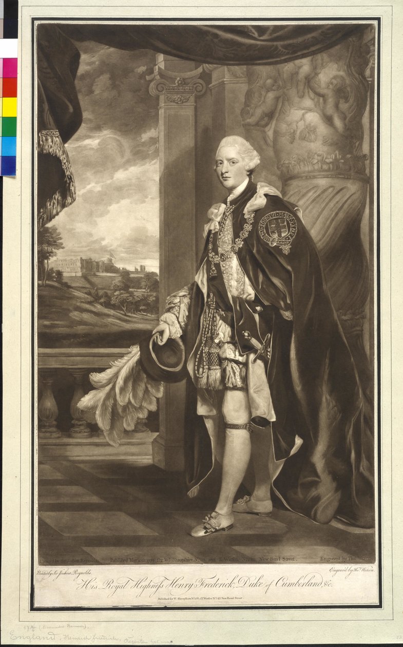 Cumberland és Strathearn hercege Henry Frederick alkotó: Joshua Reynolds