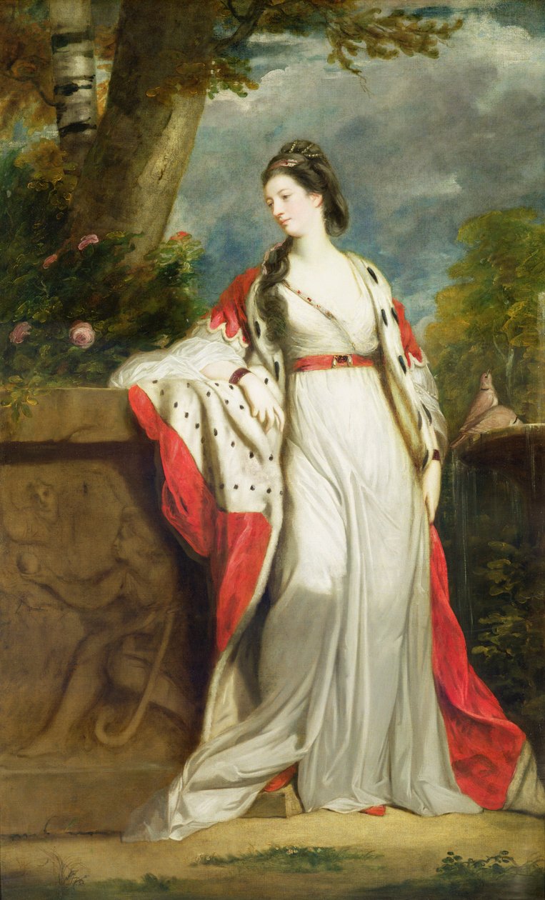 Elizabeth Gunning, Hamilton hercegnője és Argyll hercegnője, 1760 körül (olaj, vászon) alkotó: Joshua Reynolds