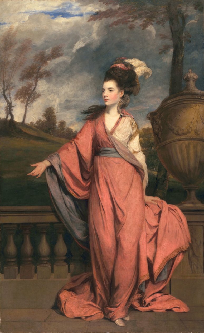 Jane Fleming, később Harrington grófnője, 1778-79 körül (olaj, vászon) alkotó: Joshua Reynolds