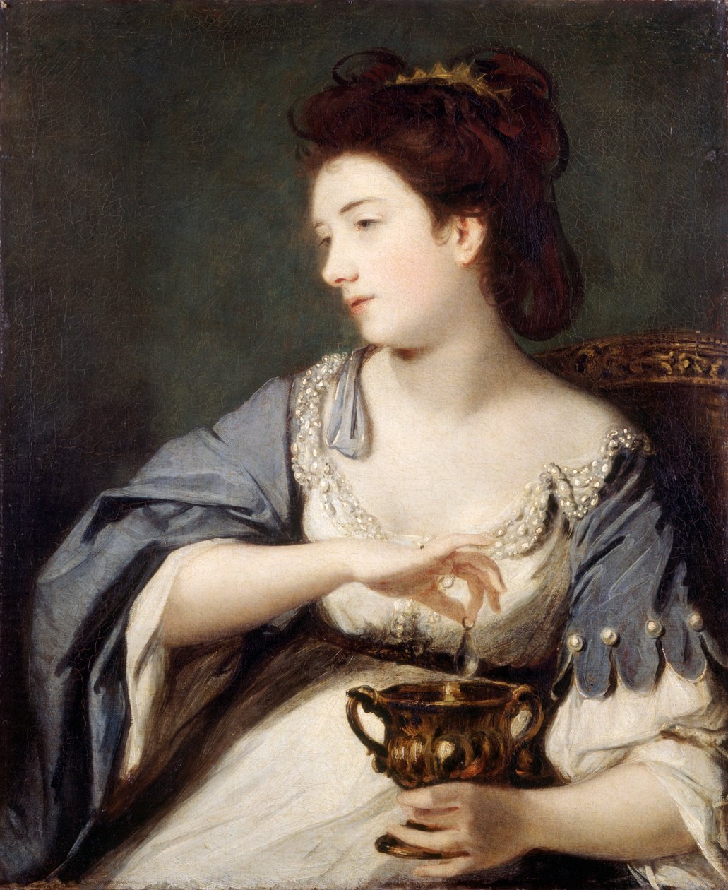 Kitty Fisher mint Kleopátra (olaj, vászon) alkotó: Joshua Reynolds