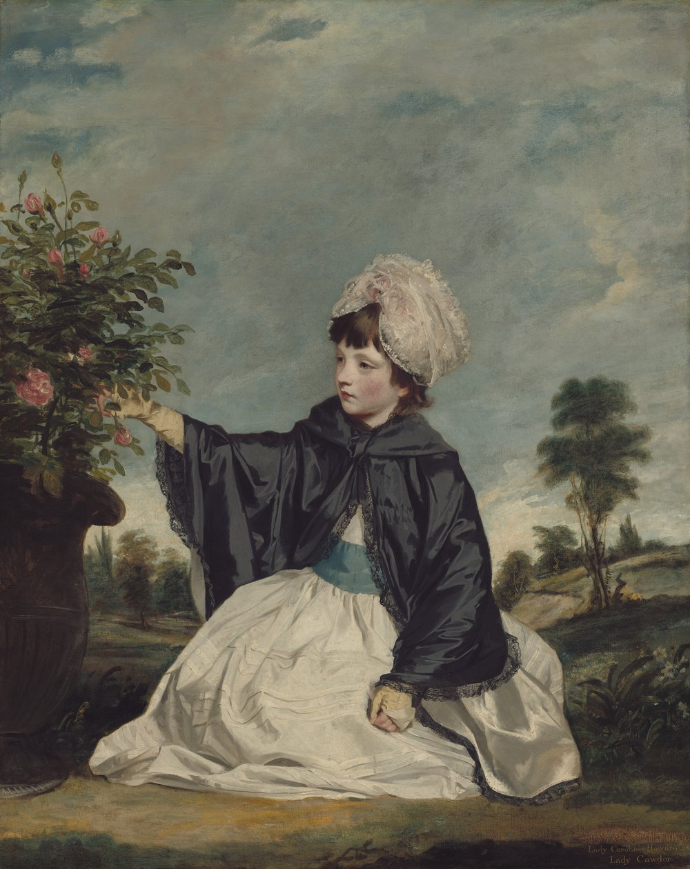 Lady Caroline Howard, 1778 körül (olaj, vászon) alkotó: Joshua Reynolds