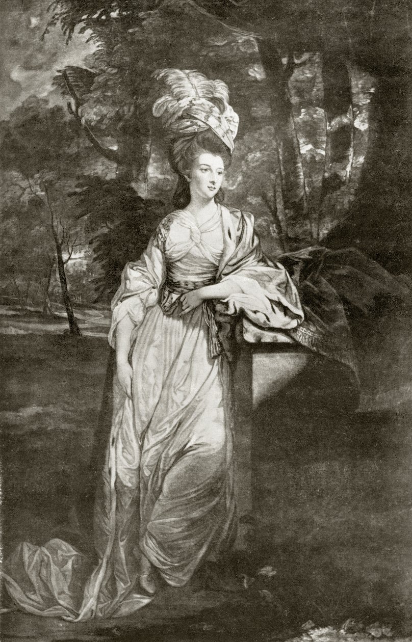 Mary Isabella Somerset, Rutland hercegnője, vésette Valentine Green, Alfred Whitman „The Print-Collector