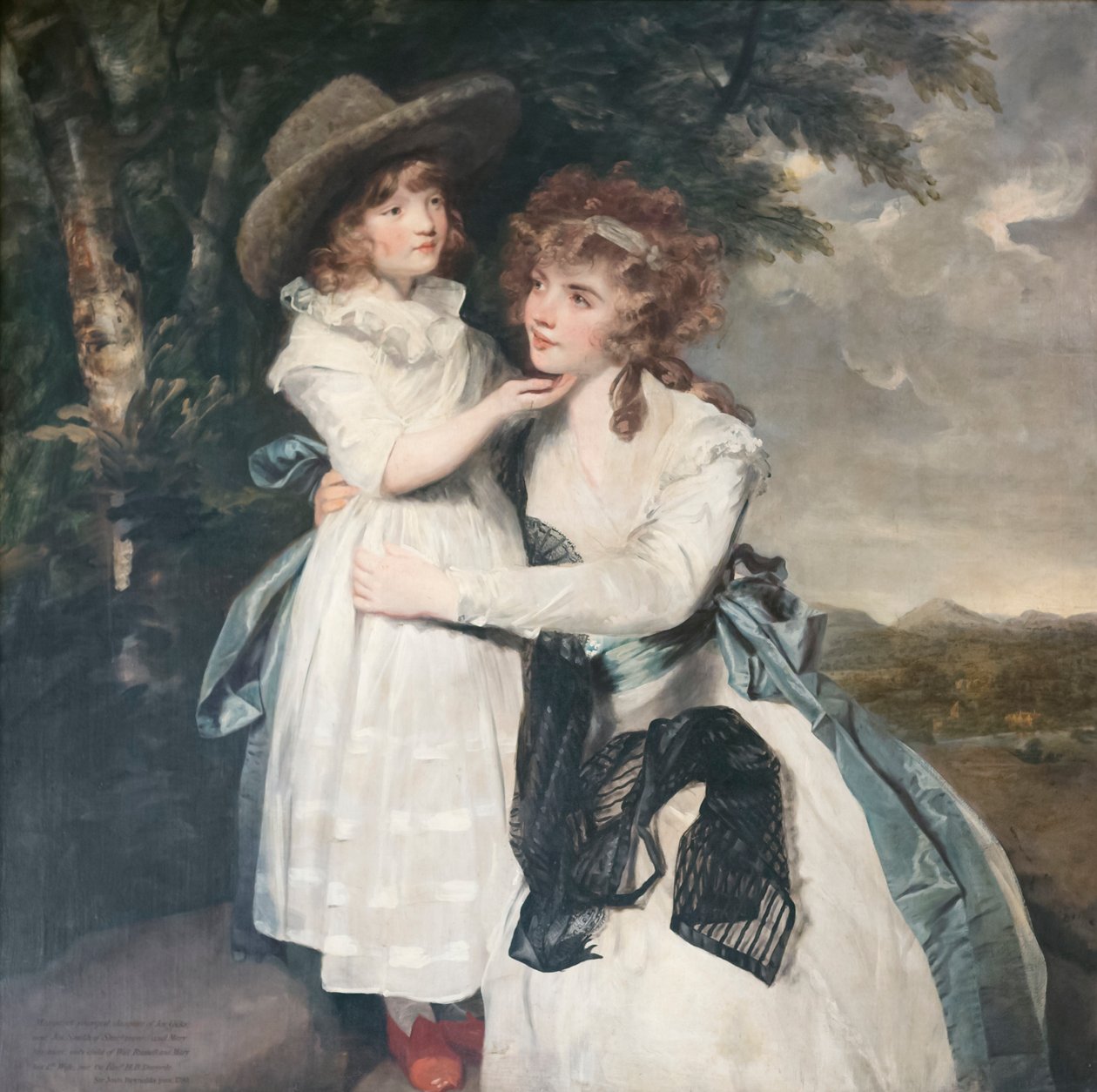Miss Cocks és unokahúga, 1790 körül (olaj, vászon) alkotó: Joshua Reynolds