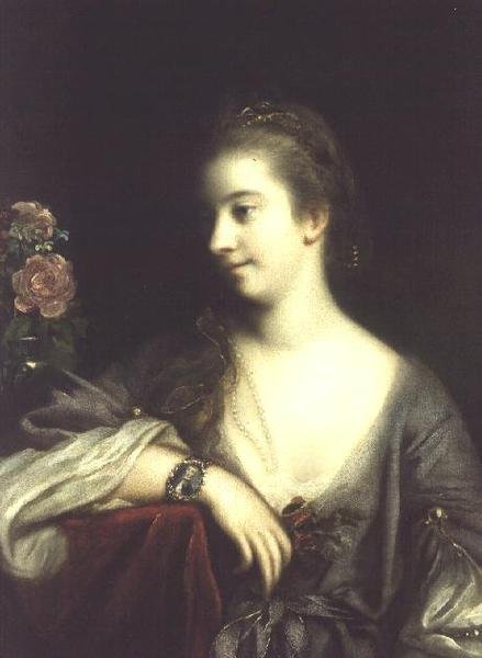 Mrs. Dominic Angelo, 1759 körül (olaj, vászon) alkotó: Joshua Reynolds
