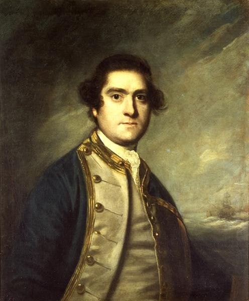 Thomas Cornewall kapitány portréja alkotó: Joshua Reynolds