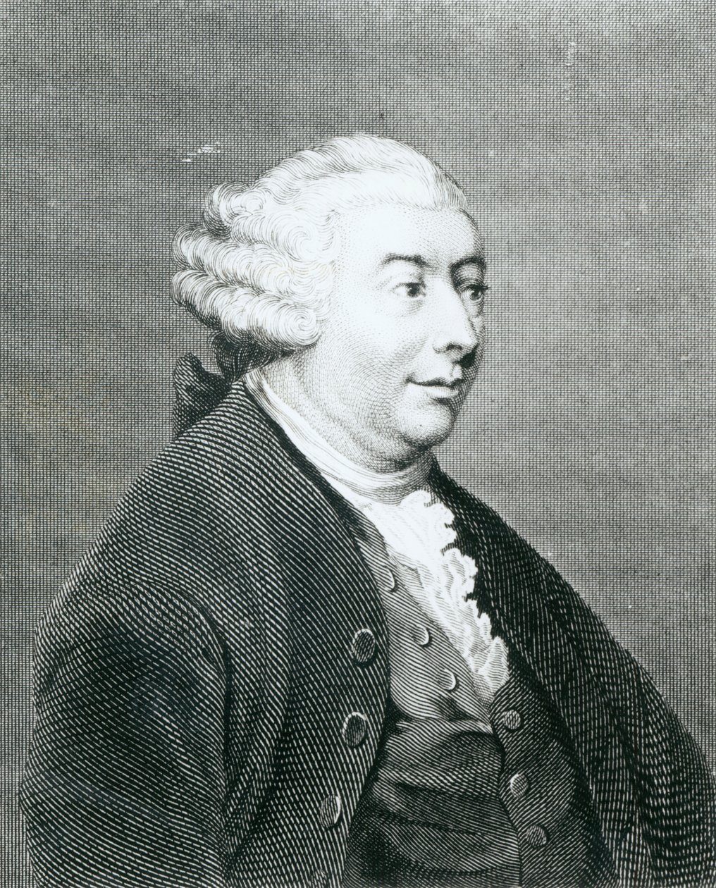 David Hume portréja, metszette William Henry Worthington alkotó: Joshua Reynolds