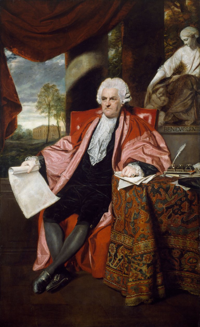 Dr. John Ash portréja alkotó: Joshua Reynolds