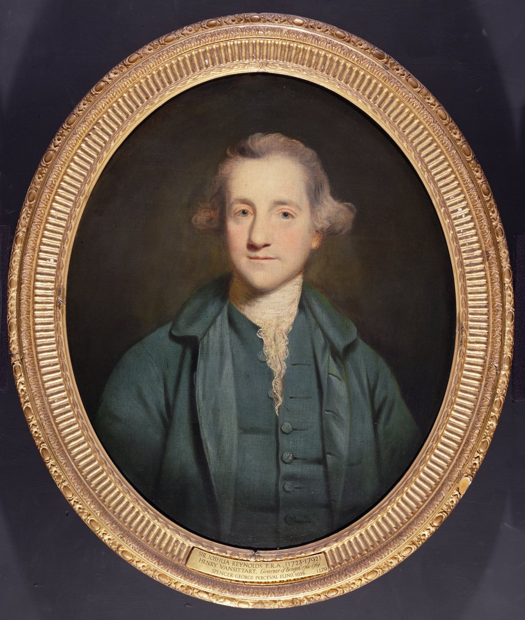 Henry Vansittart, Bengália kormányzójának portréja, 1751-54 körül alkotó: Joshua Reynolds