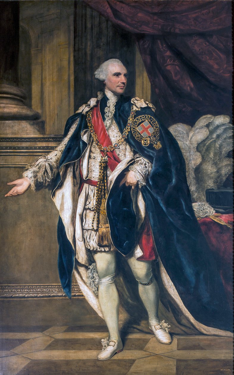 John Stuart, Bute 3. grófjának portréja (1713-1792) alkotó: Joshua Reynolds