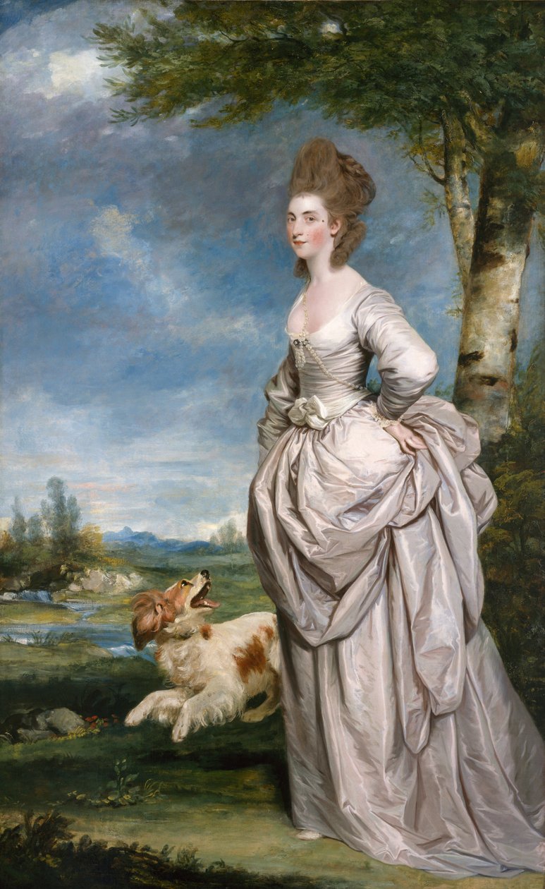 Elizeus Máté portréja. 1777 alkotó: Joshua Reynolds