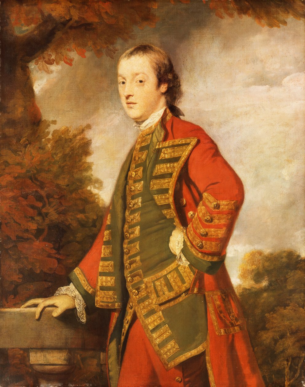 Sir Gerard Napier portréja, 6th Bt. alkotó: Joshua Reynolds