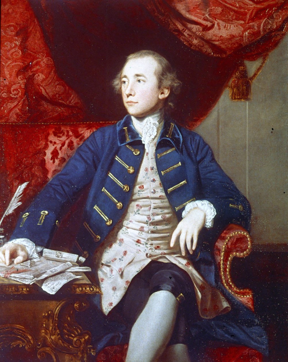Warren Hastings (1732-1818) portréja. Joshua Reynolds festménye. 1766 - 1768. London, National Portrait Gallery. alkotó: Joshua Reynolds
