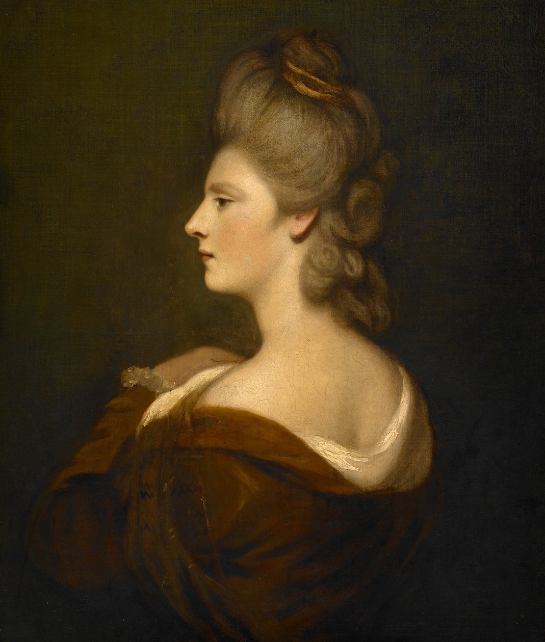 Egy nő portréja, feltehetően James Foxné alkotó: Joshua Reynolds